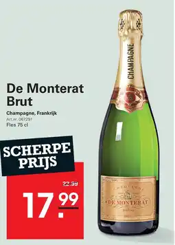 Sligro De Monterat Brut aanbieding