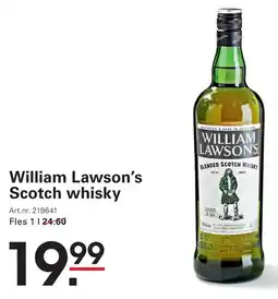 Sligro William Lawson's Scotch whisky aanbieding