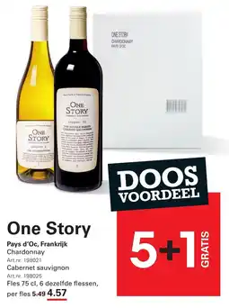 Sligro One Story aanbieding