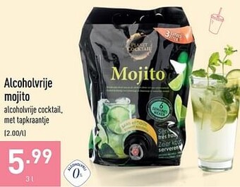 ALDI Alcoholvrije mojito aanbieding