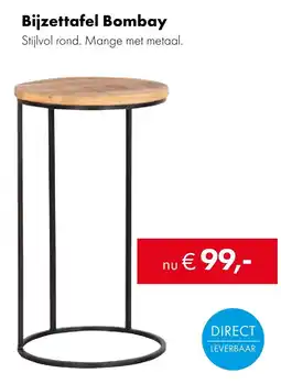 Woonsquare Bijzettafel Bombay aanbieding
