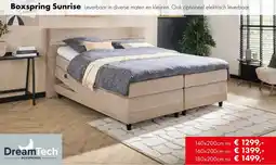 Woonsquare DreamTech Boxspring Sunrise aanbieding