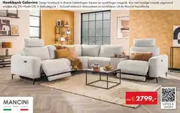 Woonsquare Mancini Hoekbank Calavino aanbieding