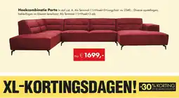 Woonsquare Hoekcombinatie Porto aanbieding