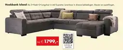 Woonsquare Hoekbank Island aanbieding