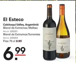 Sligro El Esteco Calchaquí Valley, Argentinië aanbieding