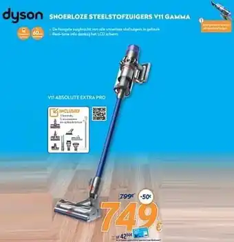Krëfel Dyson v11 absolute extra pro aanbieding