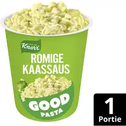 Albert Heijn Knorr Good pasta romige kaassaus aanbieding