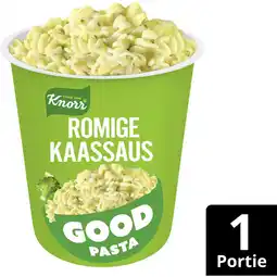 Albert Heijn Knorr Good pasta romige kaassaus aanbieding