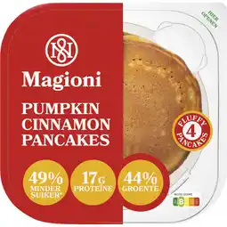 Albert Heijn Magioni Pumpkin cinnamon pancakes aanbieding