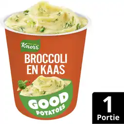 Albert Heijn Knorr Good potatoes broccoli en kaas aanbieding