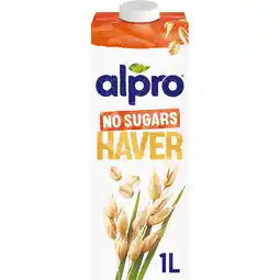 Albert Heijn Alpro Haverdrink zonder suikers aanbieding