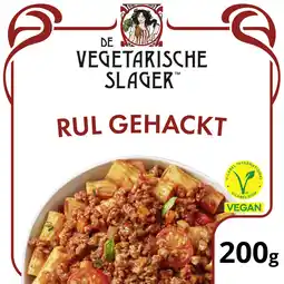 Albert Heijn Vegetarische Slager Vegan rul gehackt aanbieding