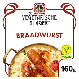 Albert Heijn Vegetarische Slager Braadwurst aanbieding