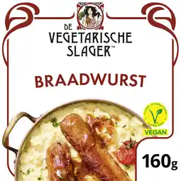 Albert Heijn Vegetarische Slager Braadwurst aanbieding