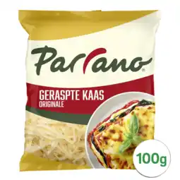 Albert Heijn Parrano Geraspte kaas originale aanbieding
