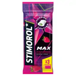 Albert Heijn Stimorol Max splash strawberry lime aanbieding