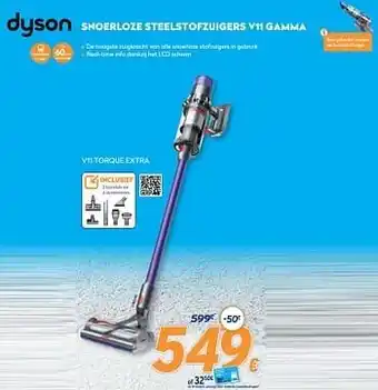 Krëfel Dyson v11 torque extra aanbieding