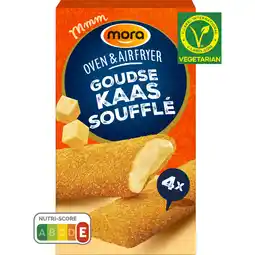 Albert Heijn Mora Oven & airfryer goudse kaassoufflés aanbieding