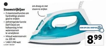 Lidl Stoomstrijkijzer aanbieding