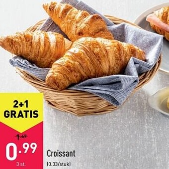 ALDI Croissant aanbieding
