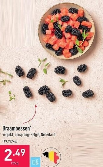 ALDI Braambessen aanbieding