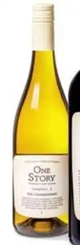 Sligro One story buttery chardonnay aanbieding