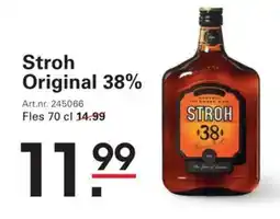 Sligro Stroh Original 38% aanbieding