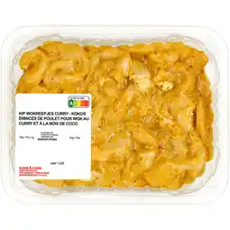 Albert Heijn Plukon Kip wokreepjes curry-kokos bel aanbieding