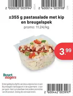 Bon Ap Pastasalade met kip en breugelspek aanbieding