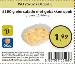 Bon Ap Eiersalade met gebakken spek aanbieding
