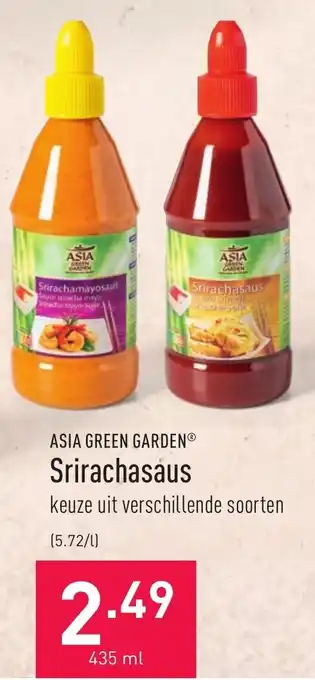 ALDI Asia Green Garden Srirachasaus aanbieding