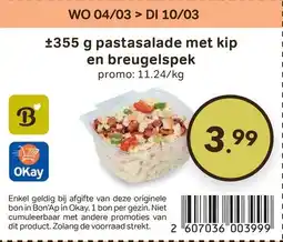 Bon Ap Pastasalade met kip en breugelspek aanbieding