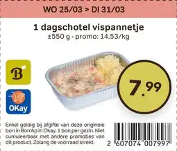 Bon Ap 1 dagschotel vispannetje aanbieding