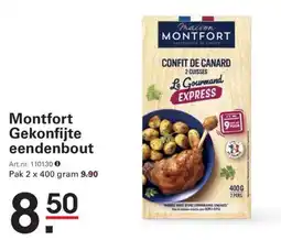 Sligro Montfort gekonfijte eendenbout aanbieding