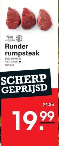 Sligro Runder rumpsteak aanbieding