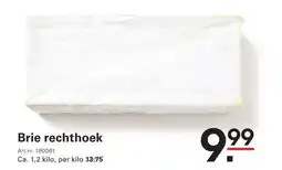 Sligro Brie rechthoek aanbieding