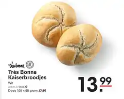 Sligro Très Bonne Kaiserbroodjes aanbieding