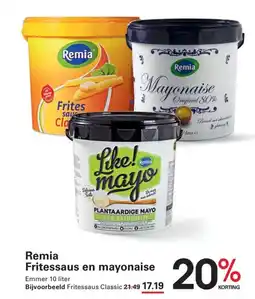 Sligro Remia Fritessaus en mayonaise aanbieding