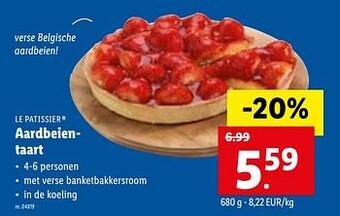 Aardbeientaart