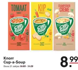 Sligro Knorr Cup-a-Soup aanbieding