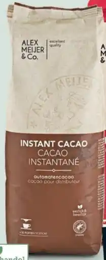 Sligro Alex Meijer Instant cacao aanbieding