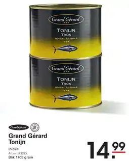 Sligro Grand Gérard Tonijn aanbieding