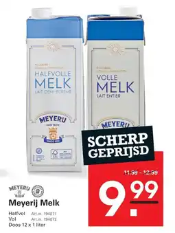 Sligro Meyerij Melk aanbieding