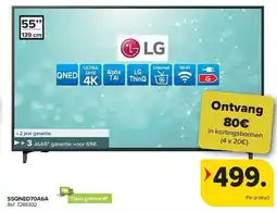 Carrefour LG 55QNED70A6A aanbieding