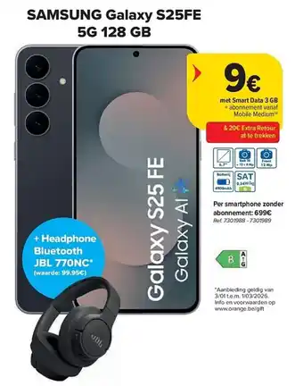 Samsung Galaxy S25FE 5G 128 GB