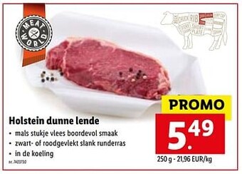 Lidl Holstein dunne lende aanbieding