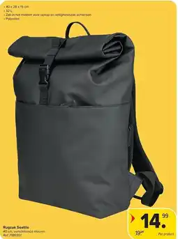 Carrefour Rugzak Seattle aanbieding