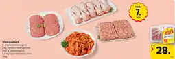 Carrefour Vleespakket aanbieding