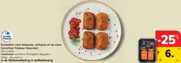 Carrefour Kroketten voor friteuses, airfryers of de oven Carrefour Traiteur Gourmet aanbieding